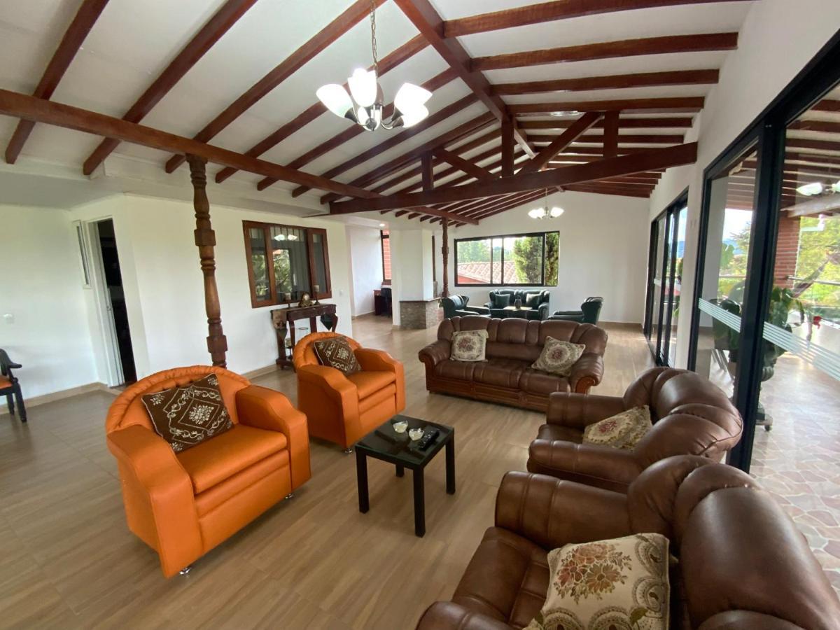 Finca Hotel 12 Palmas- Aeropuerto Jmc Rionegro Buitenkant foto